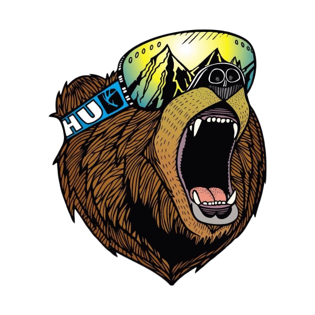 Angry bear by Sport Siberia