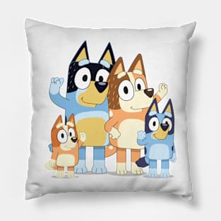 BLUEY FAMS FANS Pillow