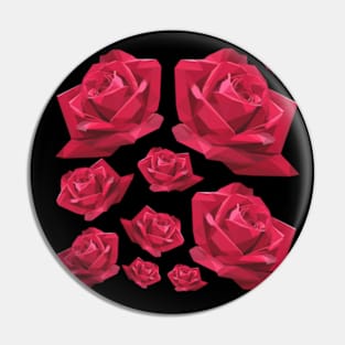 Rose Pattern Pin