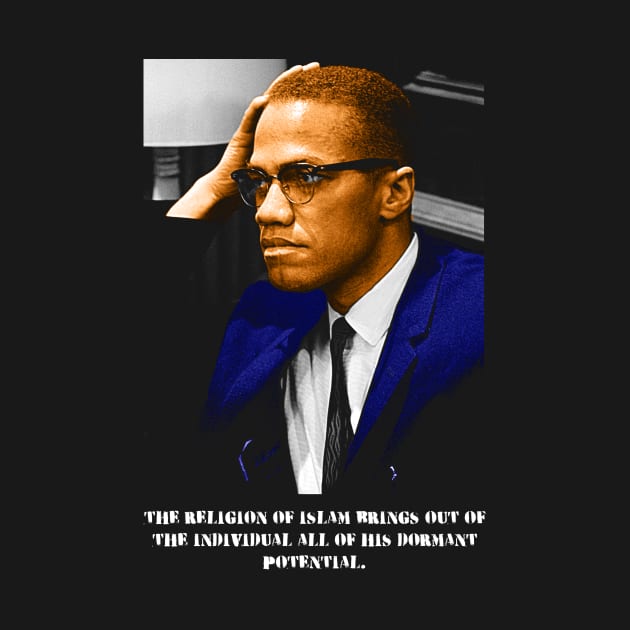 Malcolm X Quotes by Hason3Clothing