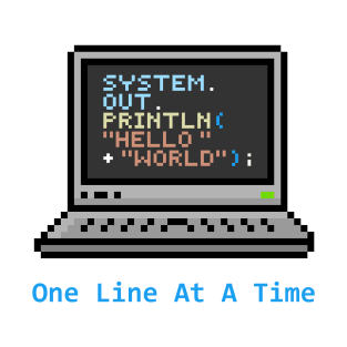 One Line At A Time T-Shirt