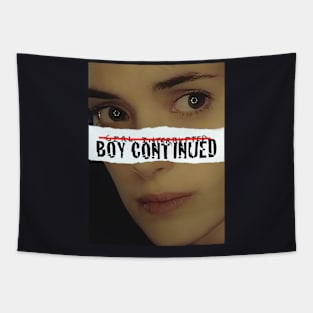 Girl Interrupted Boy Continued 2 Tapestry