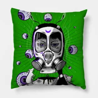 Girl from outer space Pillow