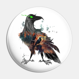 Raven's Gaze Pin