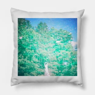 lomo vaporwave SIREN Pillow