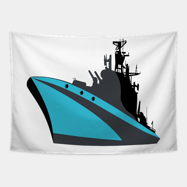 Ship Tapestry by Design Anbay