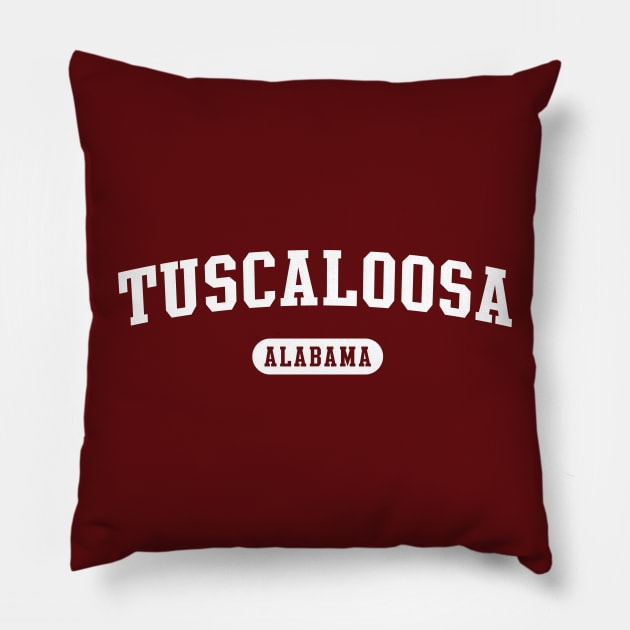 Tuscaloosa, Alabama Pillow by Novel_Designs