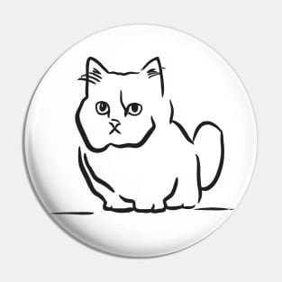 Munchkin cat Pin