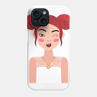 The Girl Sweetest Aries on Earth - Aries Phone Case