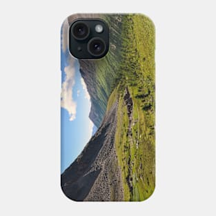 Summer Hike in the Mountains. Phone Case