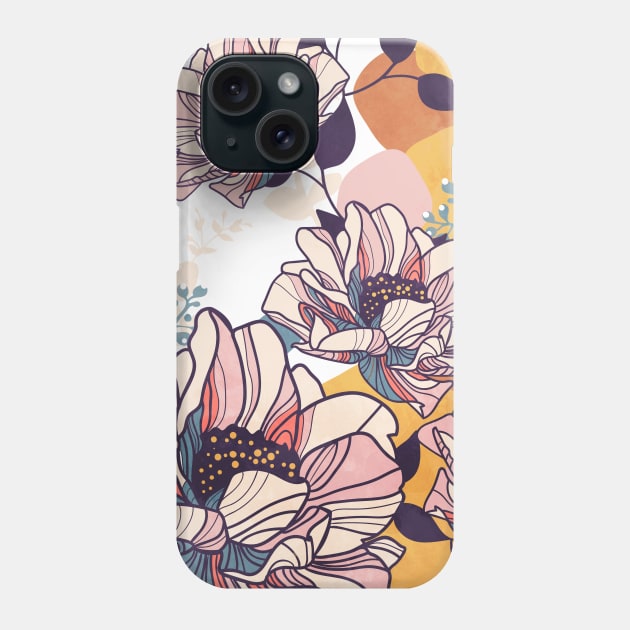 November Sun Phone Case by VessDSign