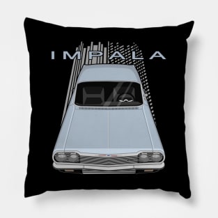 Chevrolet Impala SS 1964 - silver blue Pillow