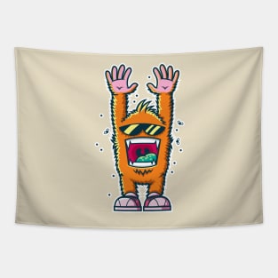 Graffiti Monster Tapestry