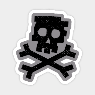 Punk Skull Design Magnet