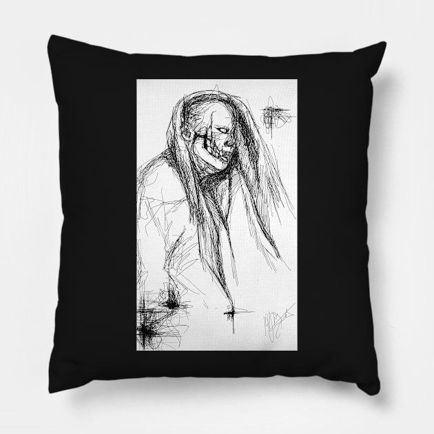 Haywire Pillow by Ryuzato