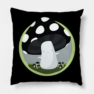 Agender Pride Mushroom Pillow