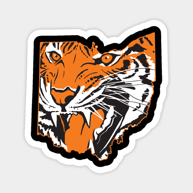 Cincinatti Bengals Magnet by stayfrostybro