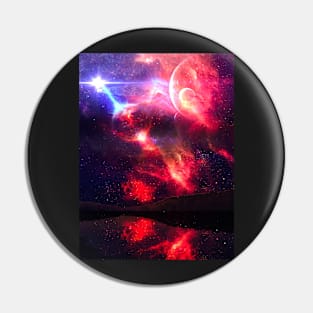 Planetary Reflections Pin