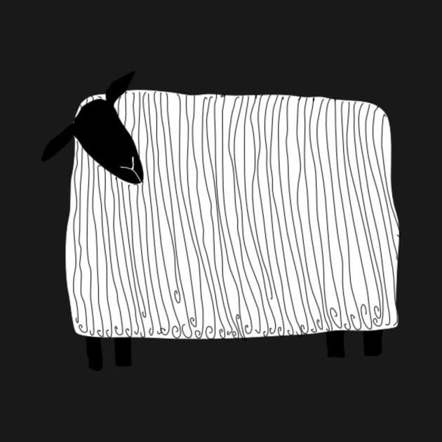 Sheep, Sheep, Sheepies, Sheep by krisevansart