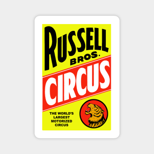 Russell Bros. Circus Magnet