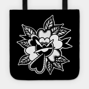 Heart rose. Tote