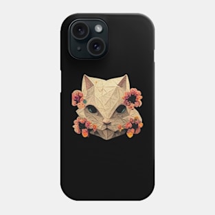 artistic cat Phone Case