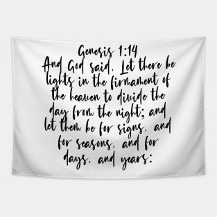 Genesis 1:14 Tapestry