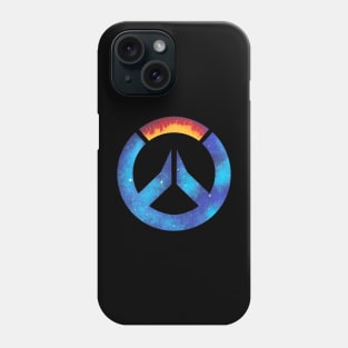 Overwatch Galaxy Silhouette Phone Case