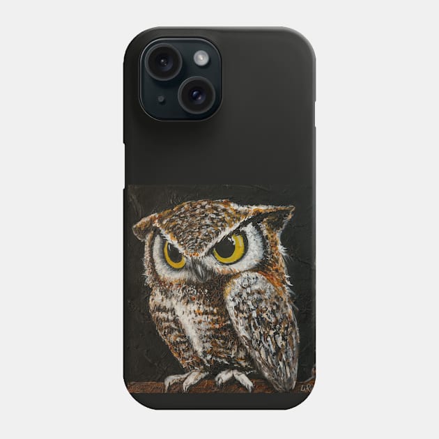 Papa Owl Phone Case by Dual Rogue