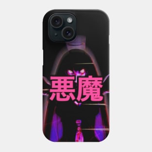 Devil Anime Demon Girl Glitch Phone Case