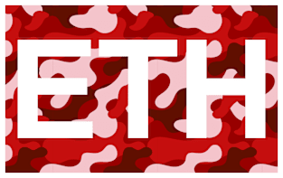 Ethereum Red Camo Inside Magnet