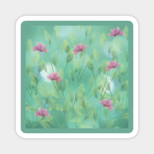 Flower field Magnet