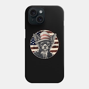 Chinese Crested 4th of July Phone Case