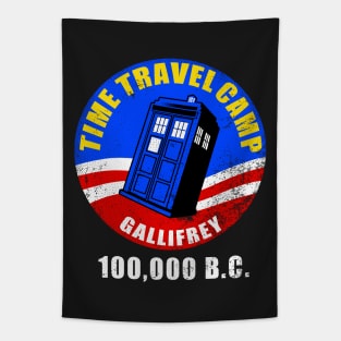 Time Travel Camp Tapestry