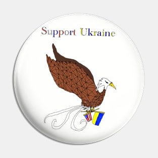 Ukrainian Support Pin