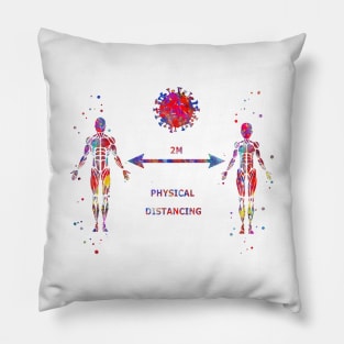 Physical distancing Pillow