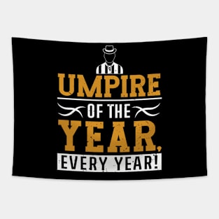 Umpire of the Year Every Year Tapestry