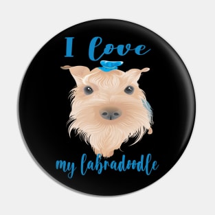 love my labradoodle Pin