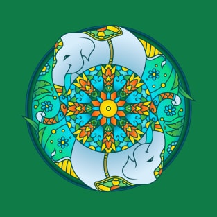 Elephant Mandala T-Shirt