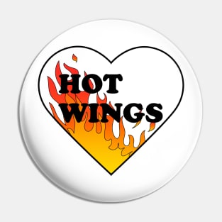 Hot Wings Hot Hands - Drums Classic Pin