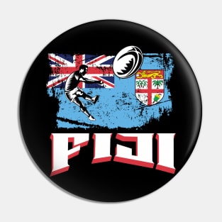 Rugby Fiji Pin