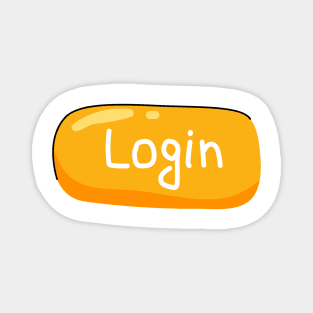 login symbol - Login Symbol - Login Sign Isolated Element. Magnet
