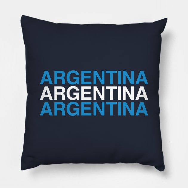 ARGENTINA Pillow by eyesblau