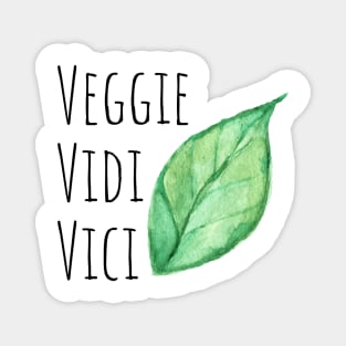 Veggie Vidi Vici Magnet