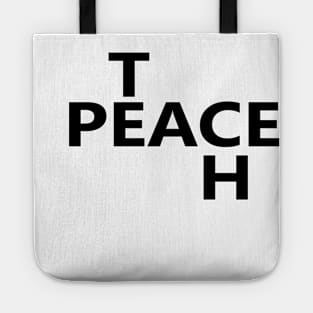 Teach Peace Tote