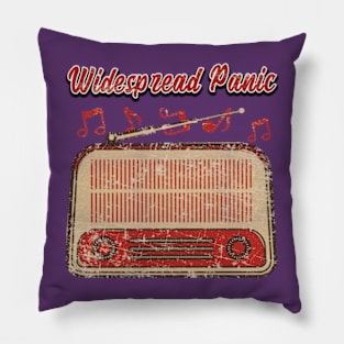 Retro Widespread Panic Pillow