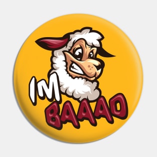 Im Baad Sheep Pin