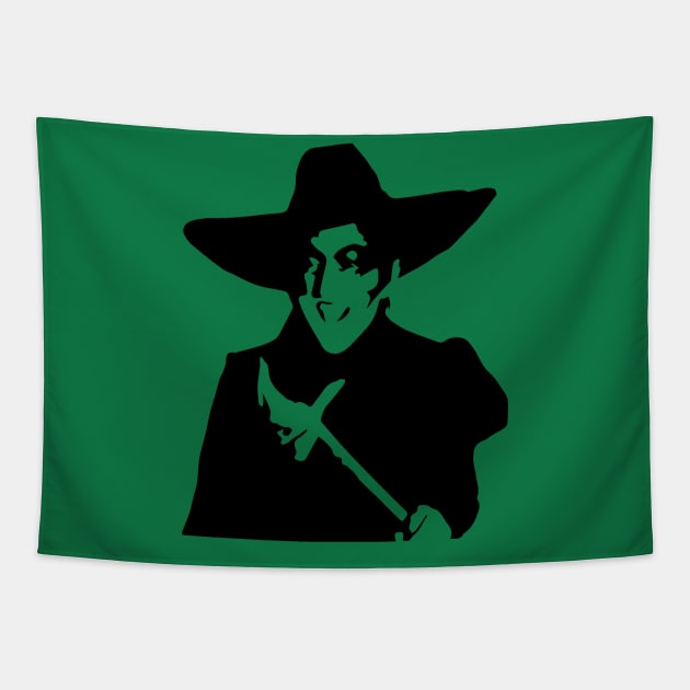 Wicked Witch Tapestry by NickiPostsStuff