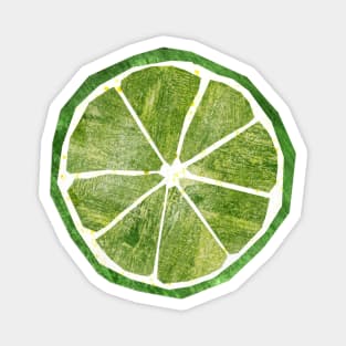 Lime - slice Magnet