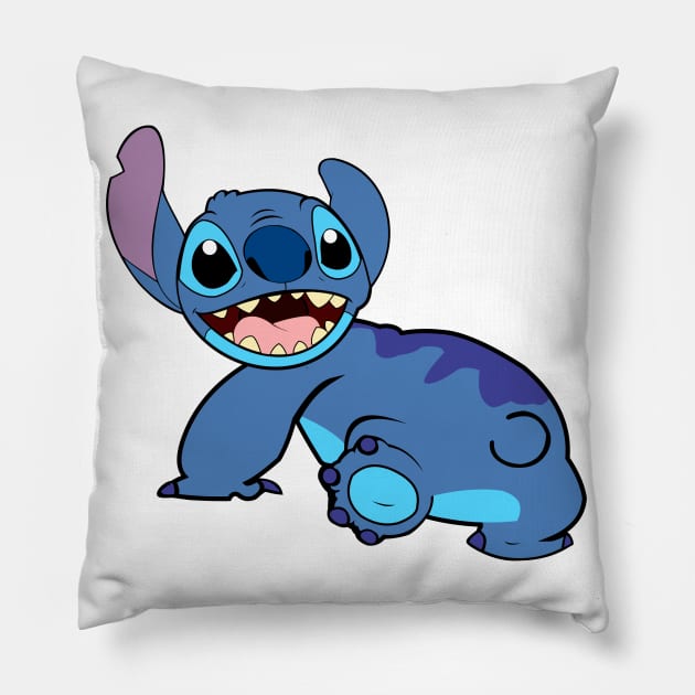 Funny Stitch Pillow by Rohman1610